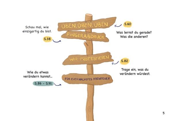 Beispielinhalt (Bild) Freundschaftsbuch Meine Crew