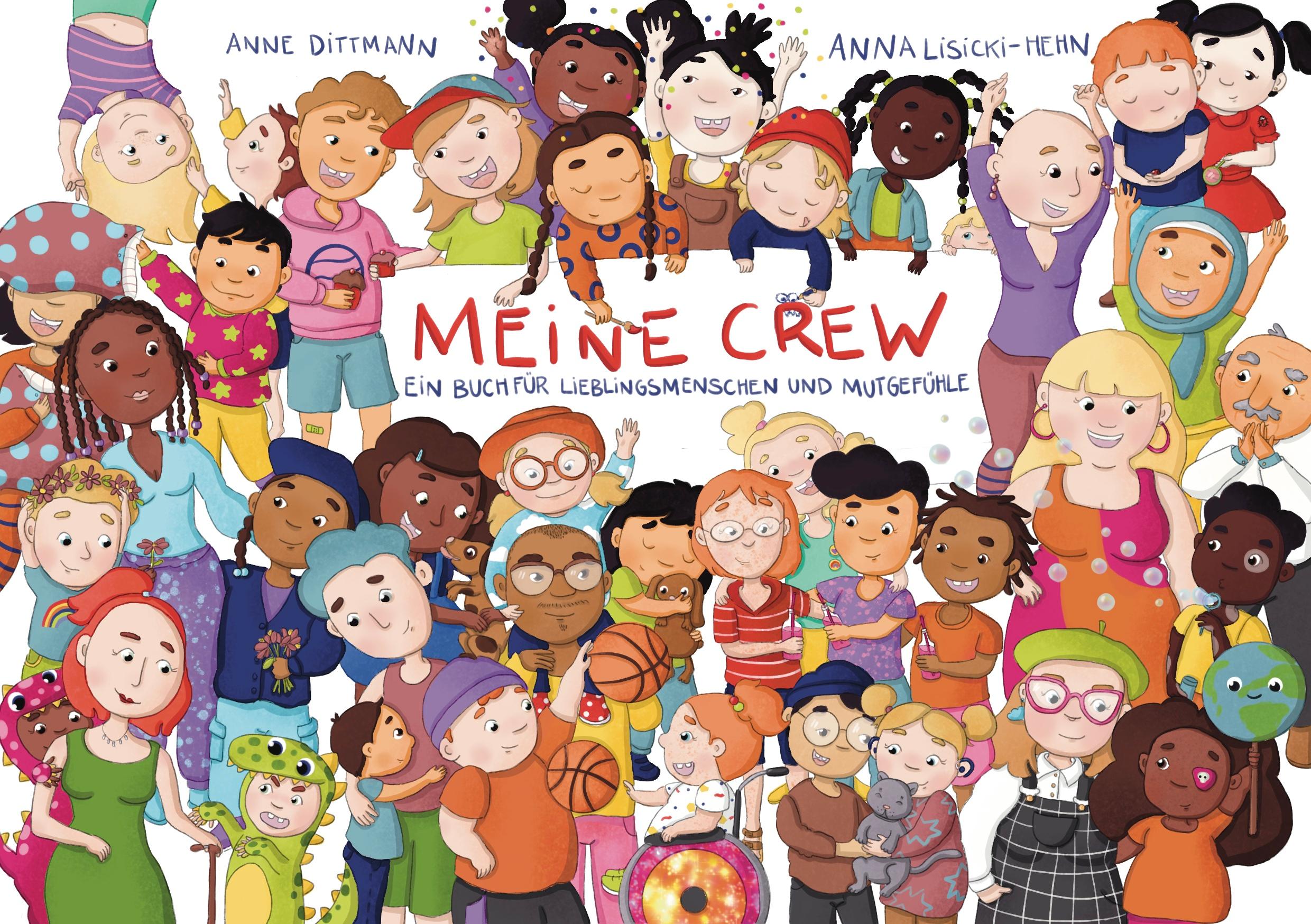 Vorderes Coverbild Freundschaftsbuch Meine Crew