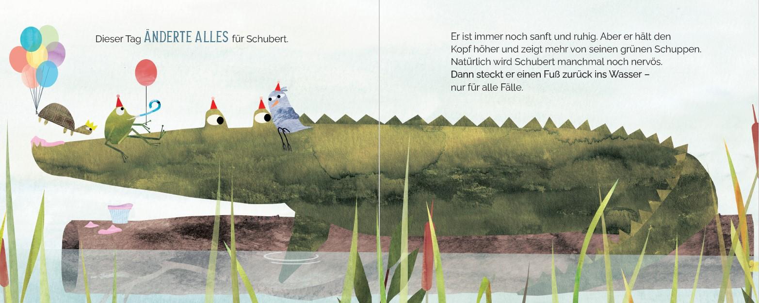 Beispielinhalt (Bild) Schubert findet seine Stimme