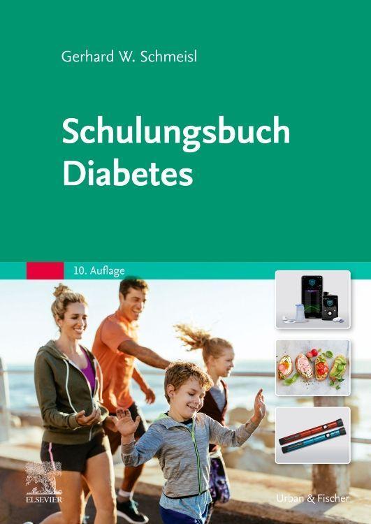 Vorderes Coverbild Schulungsbuch Diabetes