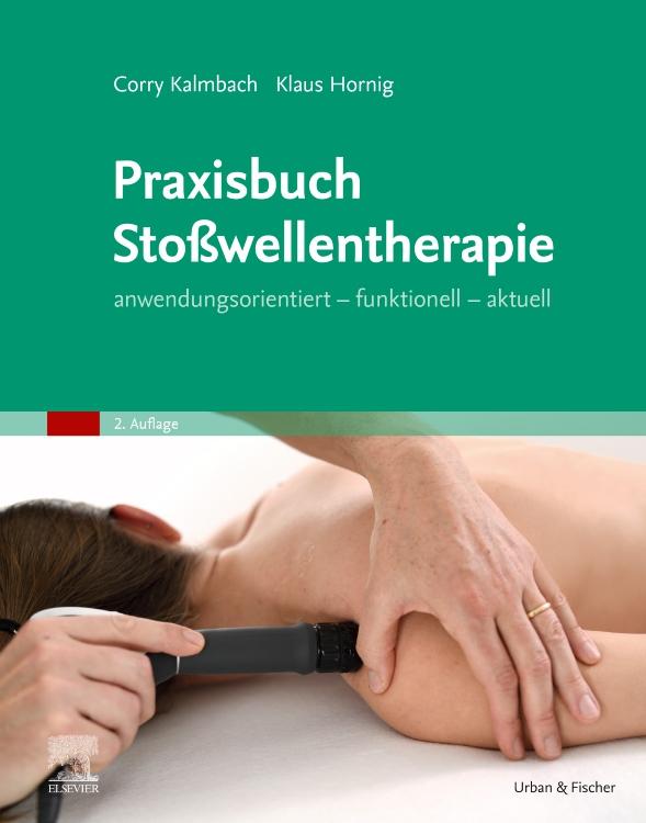 Vorderes Coverbild Praxisbuch Stoßwellentherapie