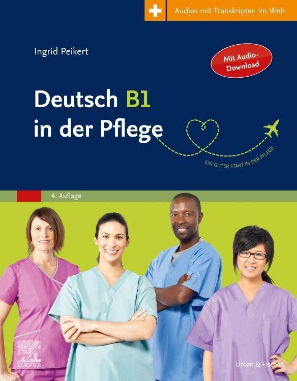 Vorderes Coverbild Deutsch B1 in der Pflege