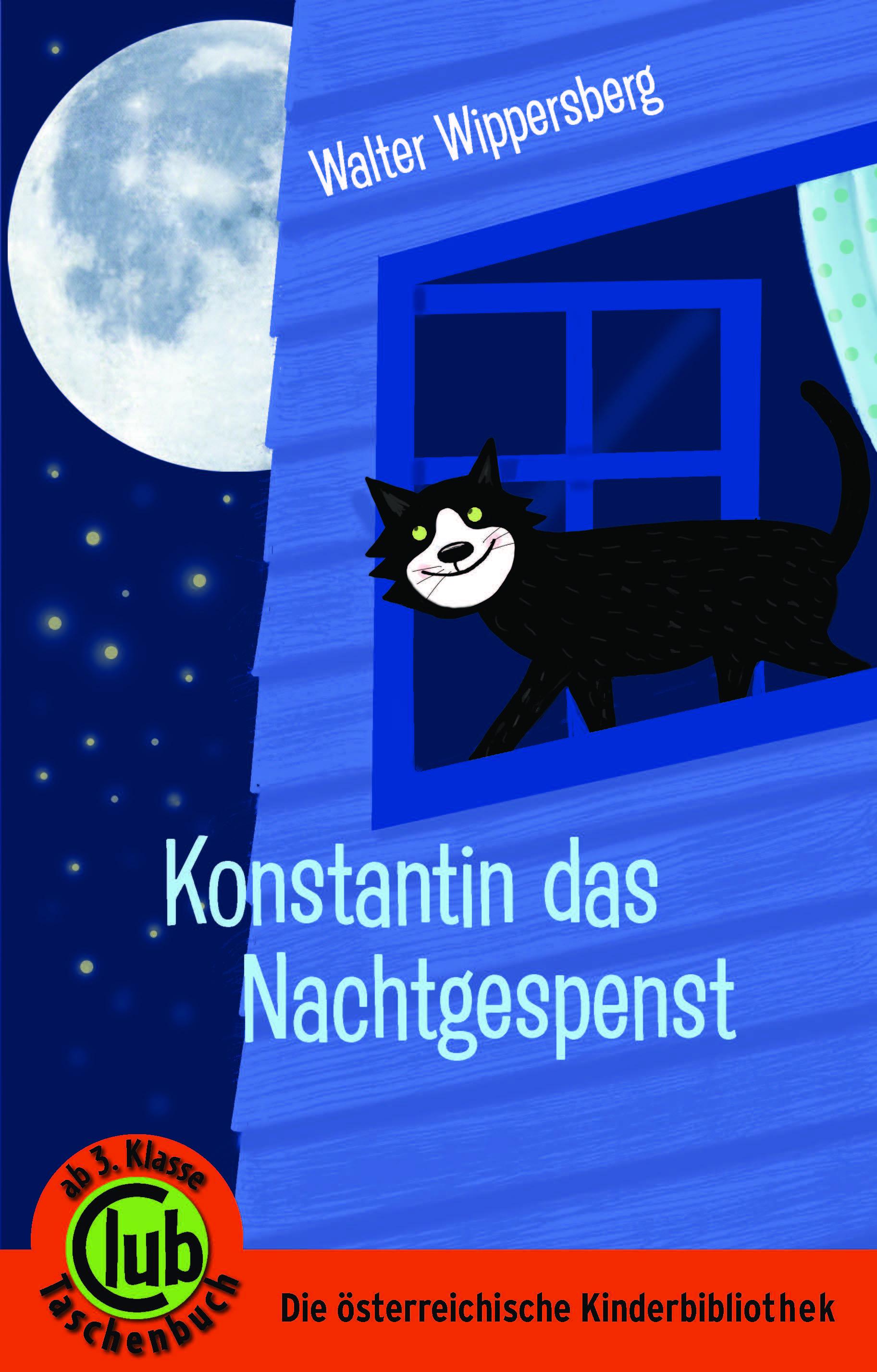 Vorderes Coverbild Kater Konstantin und das Nachtgespenst