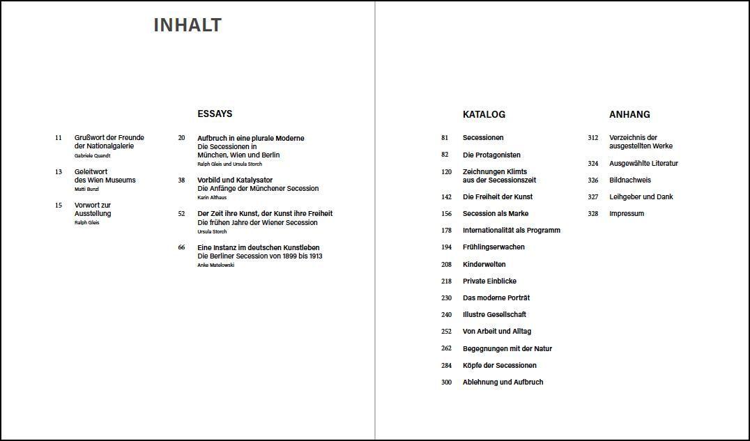 Beispielinhalt (Bild) Secessionen