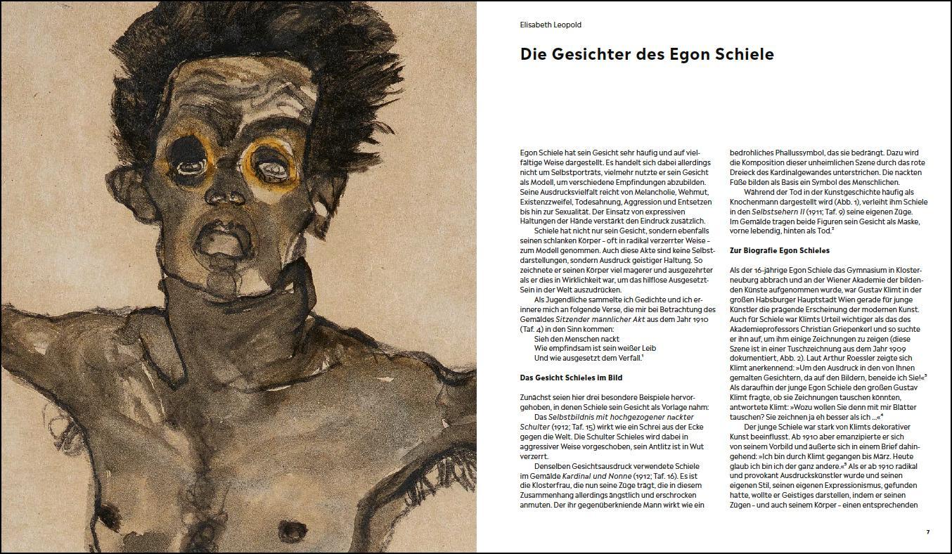 Beispielinhalt (Bild) Die Gesichter des Egon Schiele