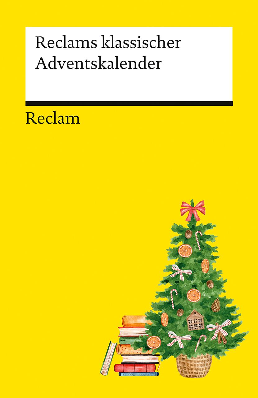 Vorderes Coverbild Reclams klassischer Adventskalender