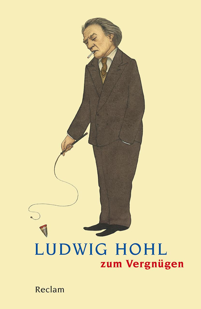 Vorderes Coverbild Ludwig Hohl zum Vergnügen
