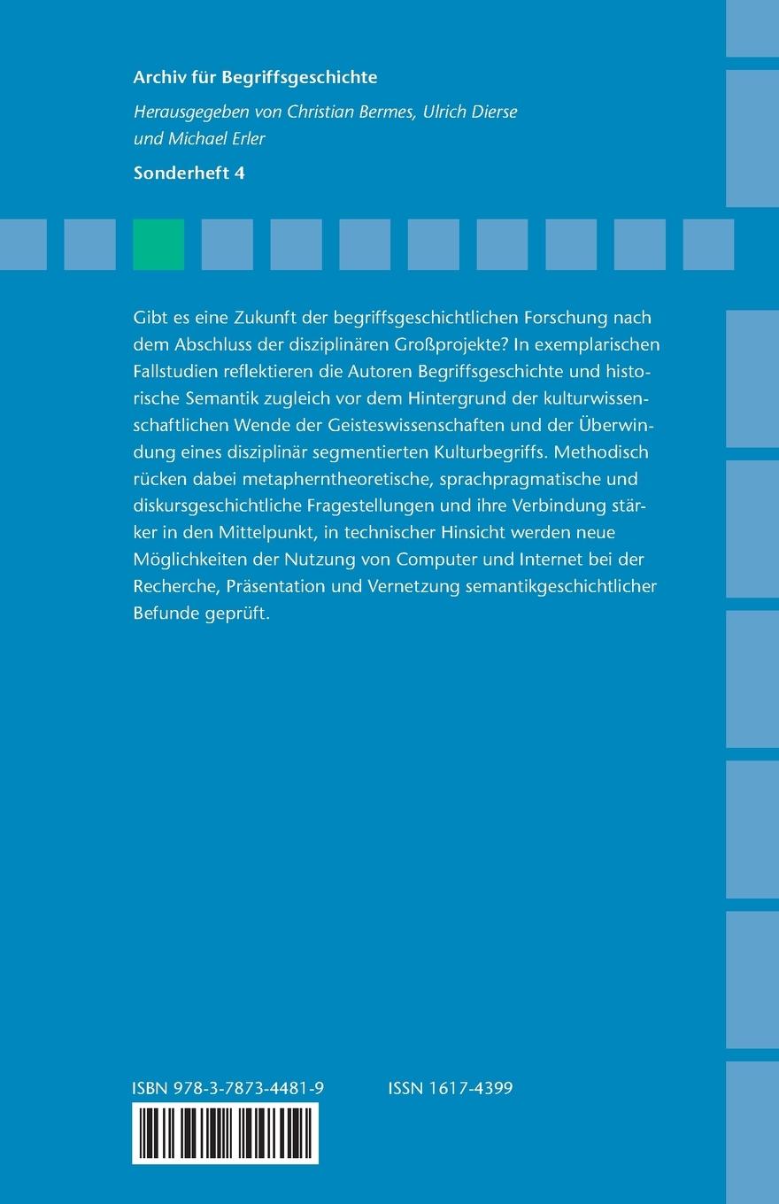 Rückseitencover Begriffsgeschichte im Umbruch?
