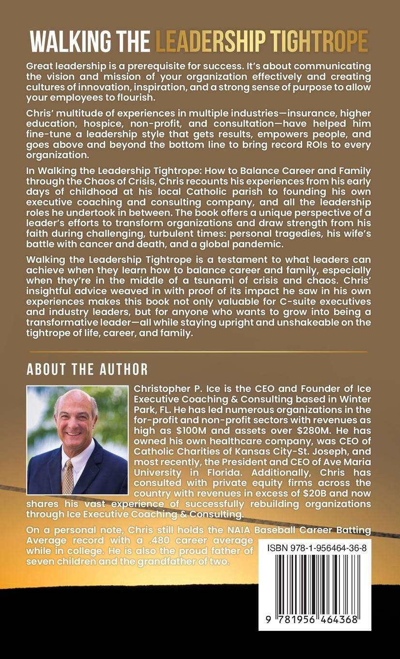Rückseitencover Walking the Leadership Tightrope