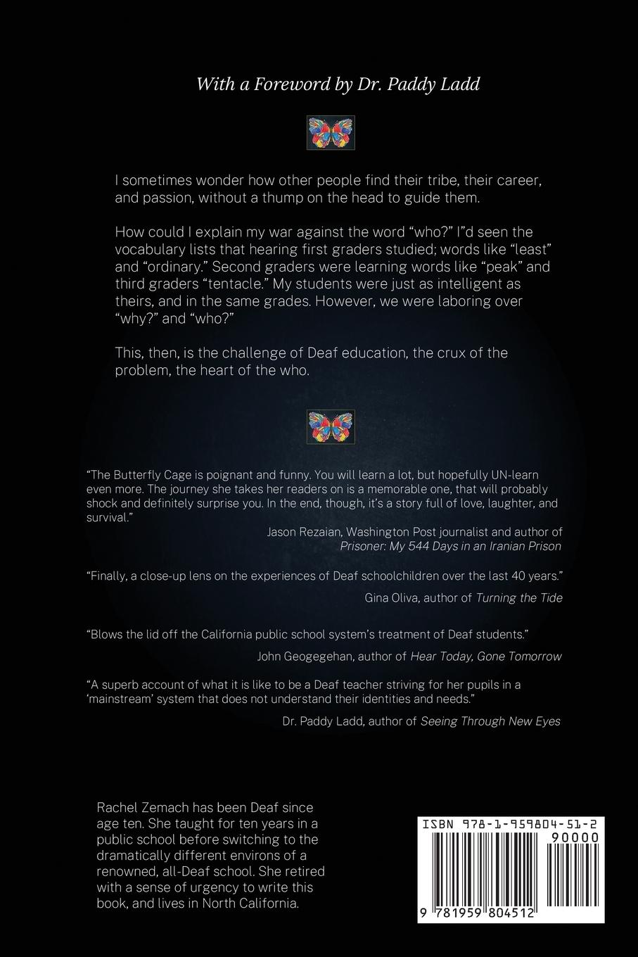 Rückseitencover The Butterfly Cage