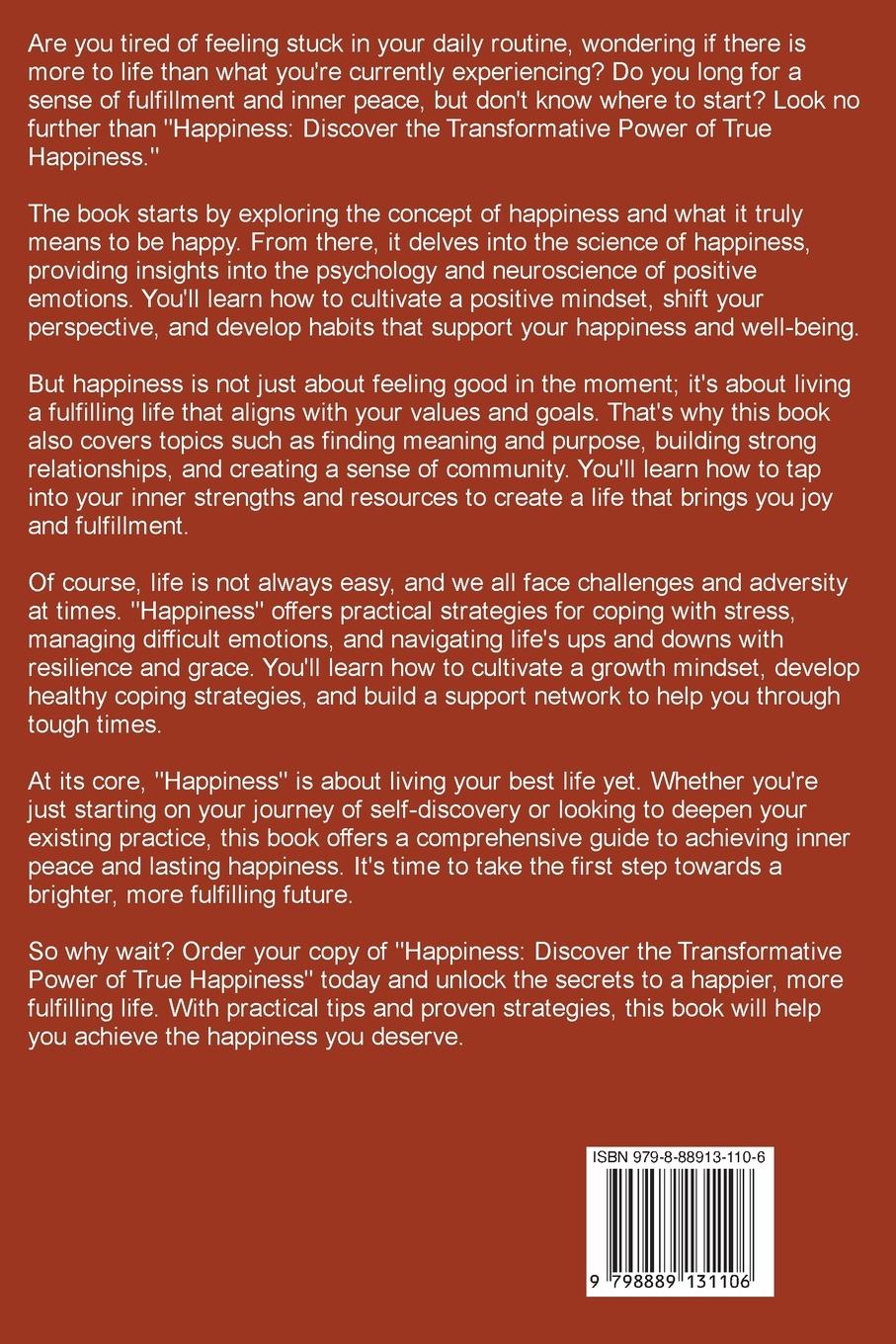 Rückseitencover Happiness