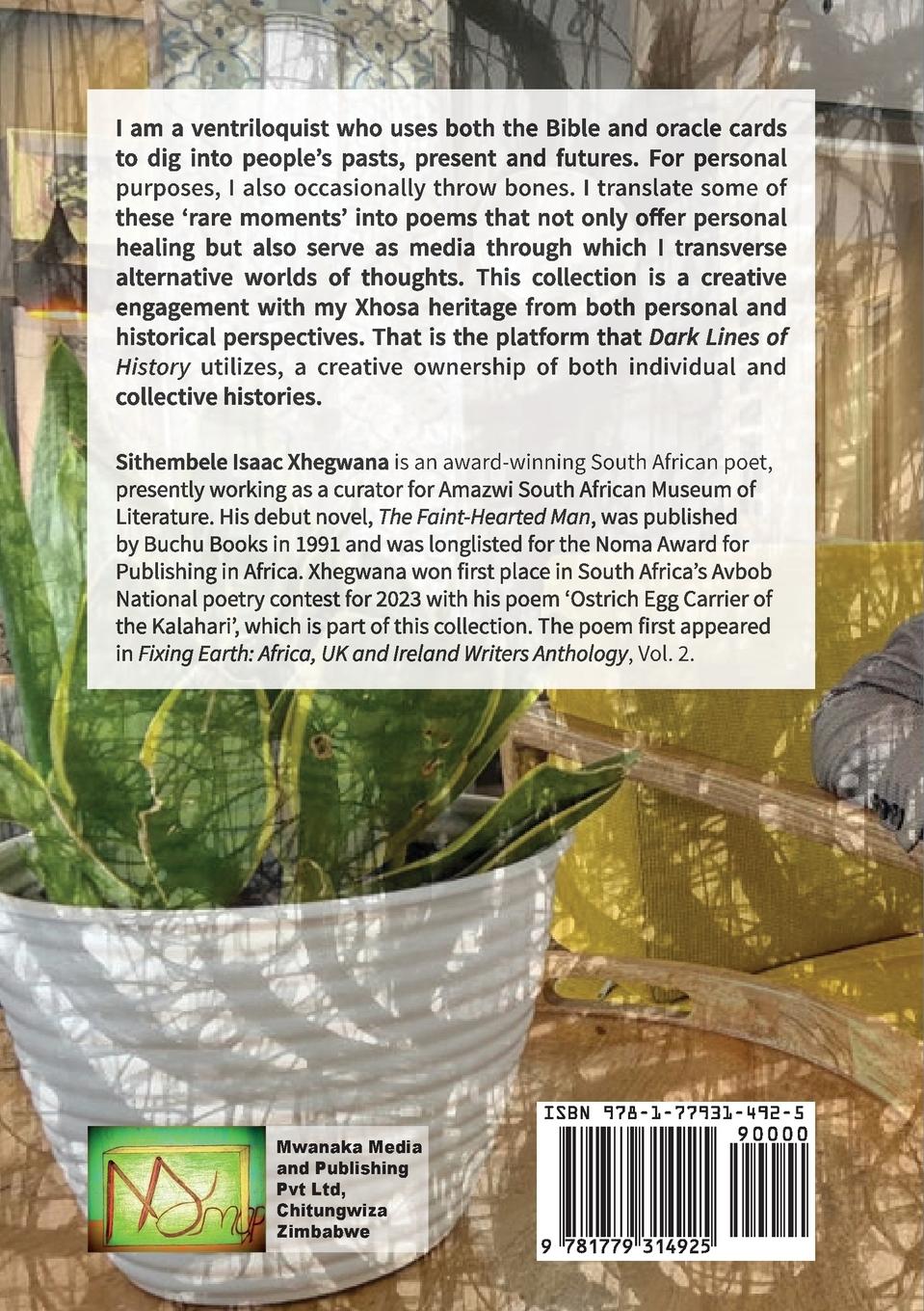 Rückseitencover Dark Lines of History