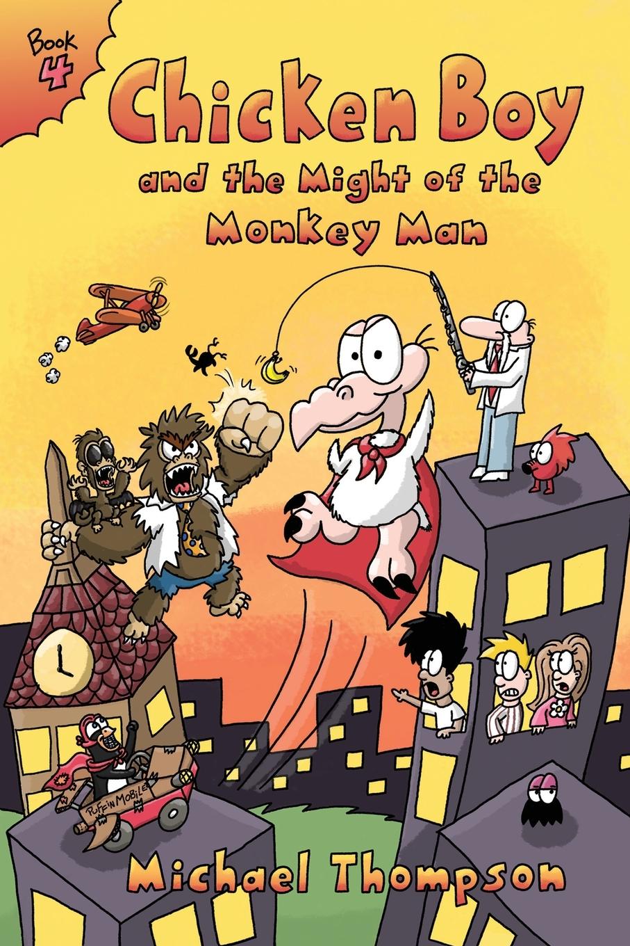 Vorderes Coverbild Chicken Boy and the Might of the Monkey Man
