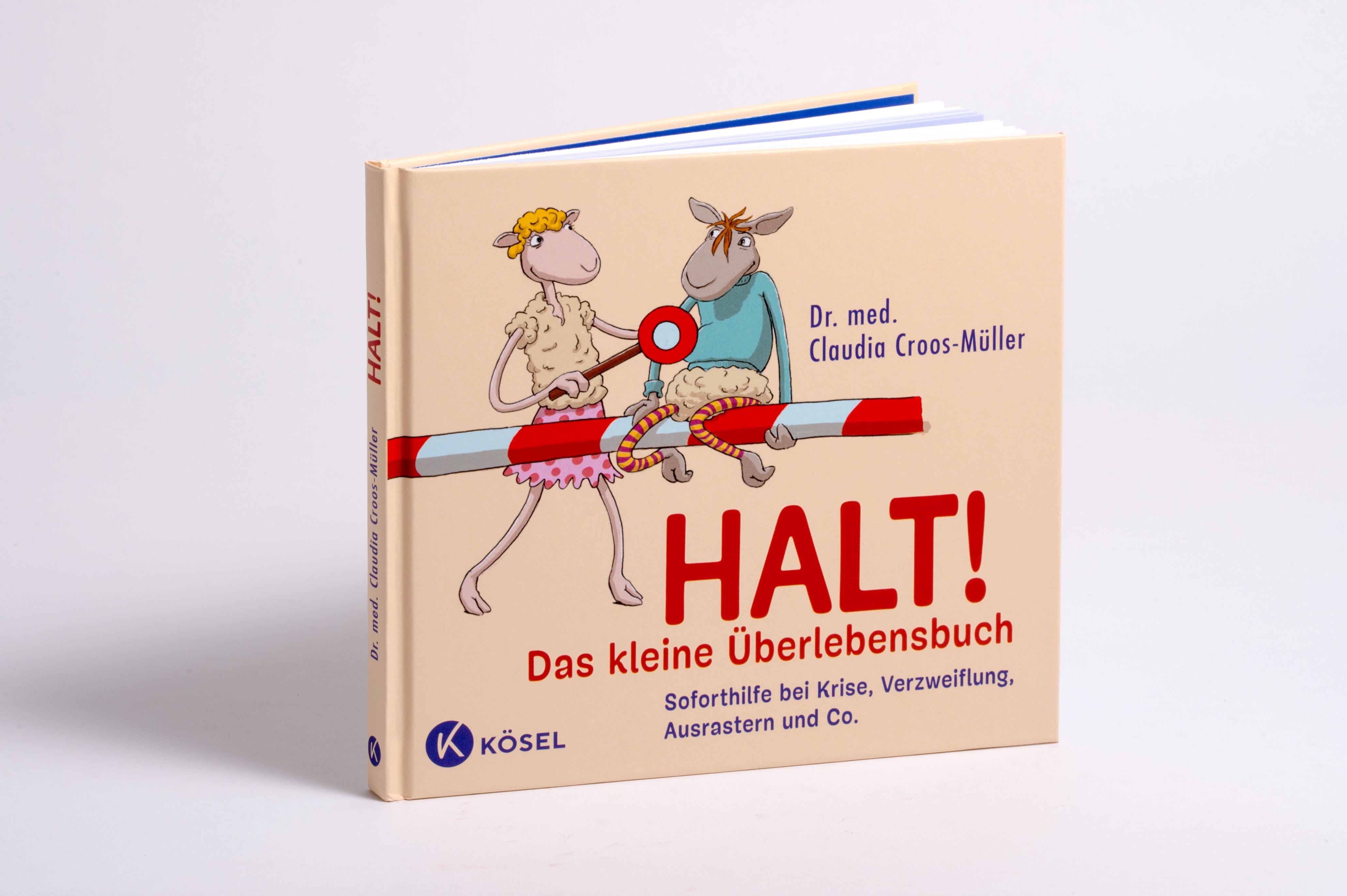 Beispielinhalt (Bild) Halt! Das kleine Überlebensbuch