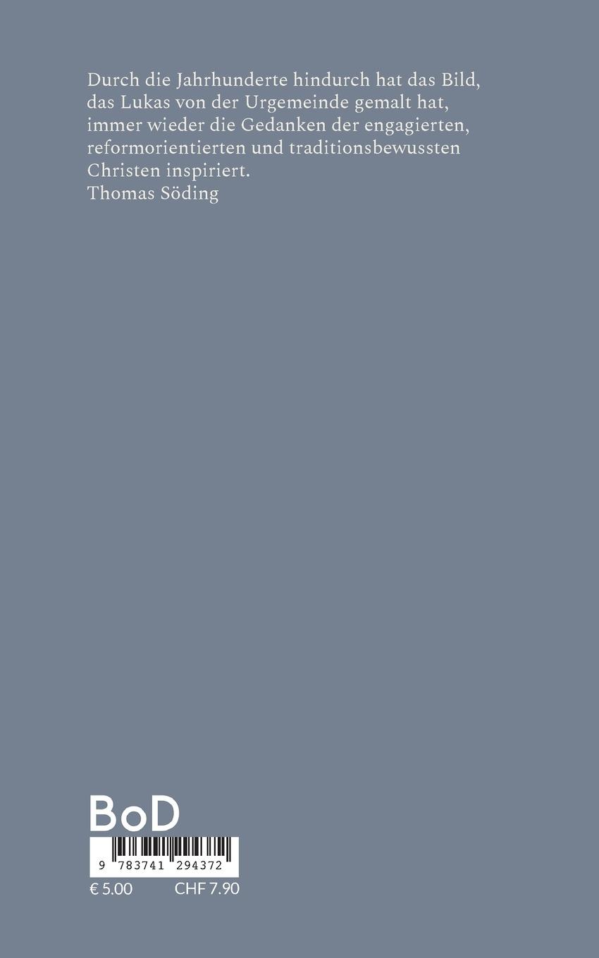 Rückseitencover Der Gottesdienst der Urgemeinde