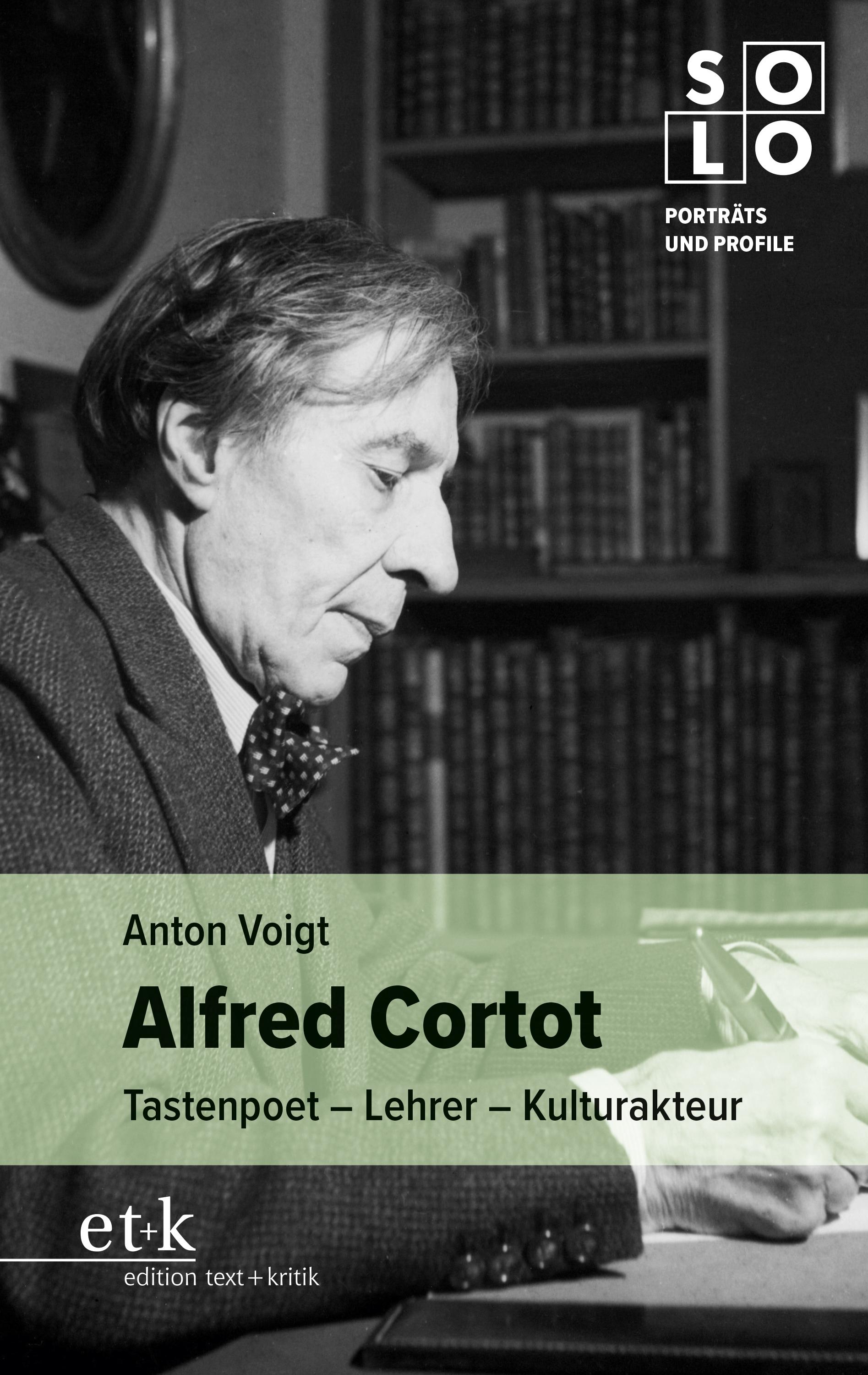 Vorderes Coverbild Alfred Cortot