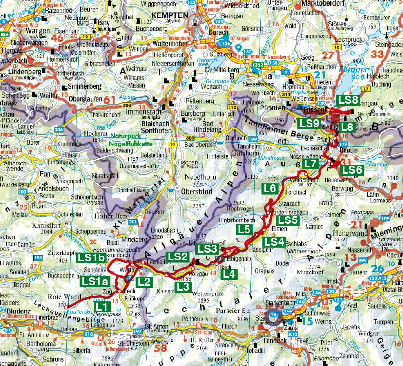 Beispielinhalt (Bild) Lechweg