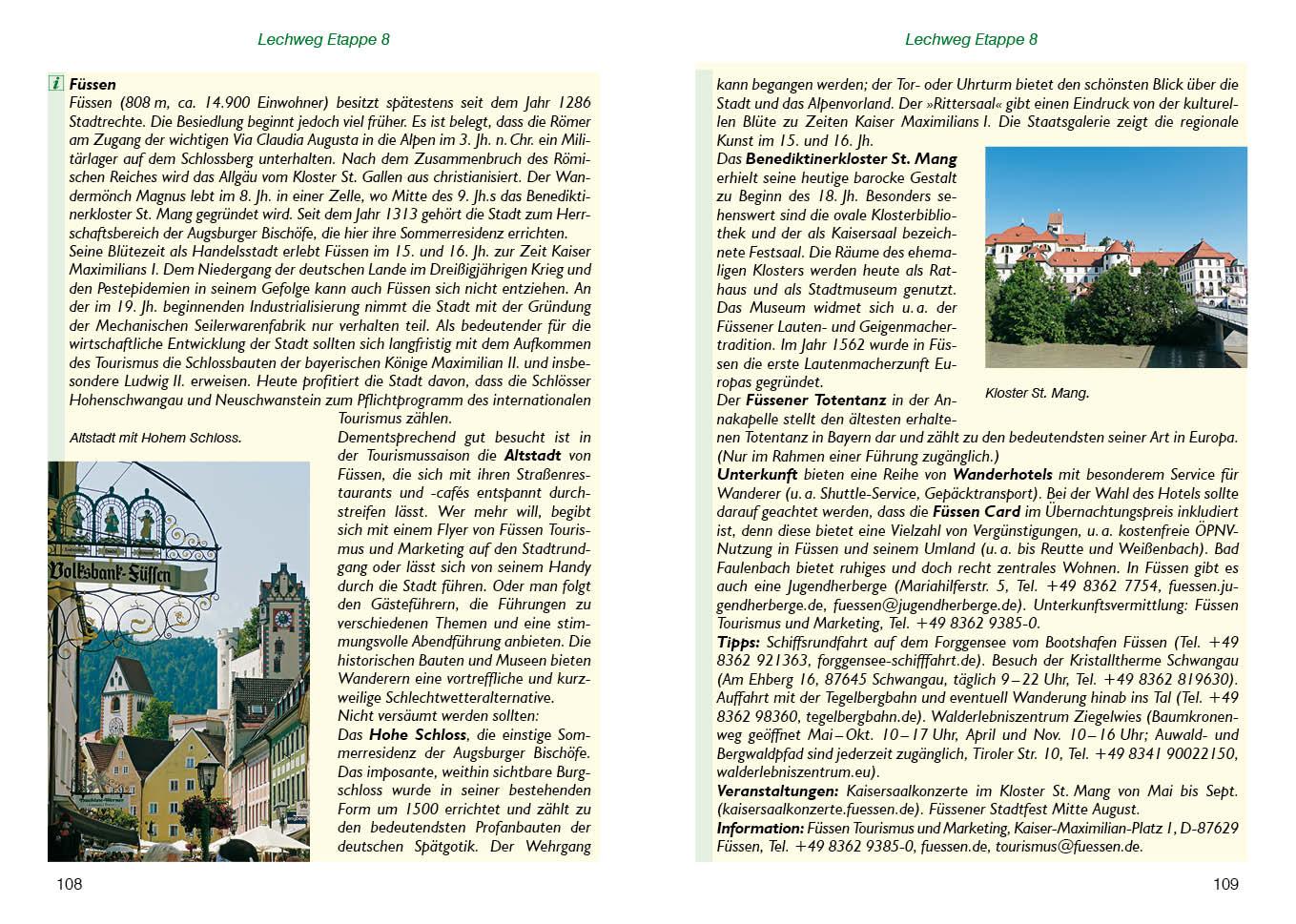 Beispielinhalt (Bild) Lechweg