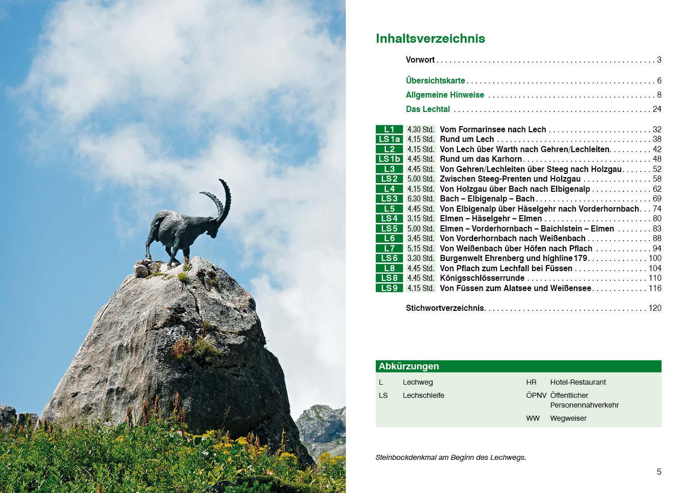 Beispielinhalt (Bild) Lechweg