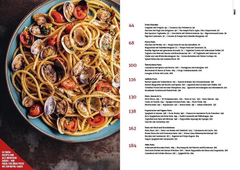 Beispielinhalt (Bild) PASTA CON AMICI
