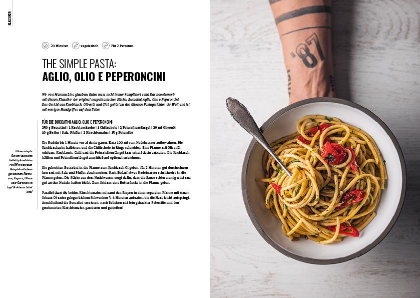 Beispielinhalt (Bild) PASTA CON AMICI