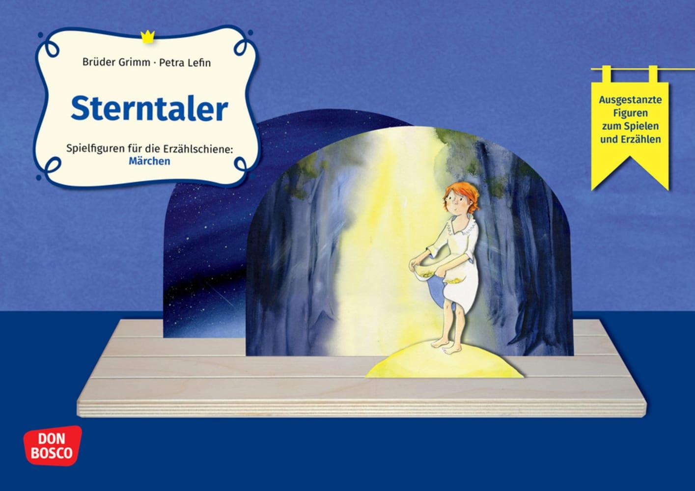 Vorderes Coverbild Sterntaler. Erzählschienen-Figurenset