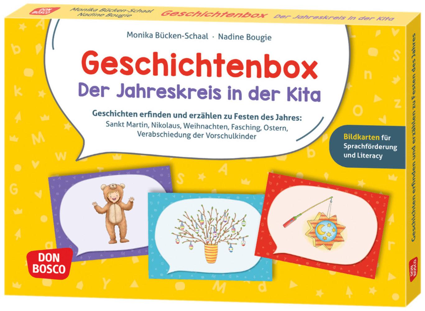 Vorderes Coverbild Geschichtenbox: Der Jahreskreis in der Kita