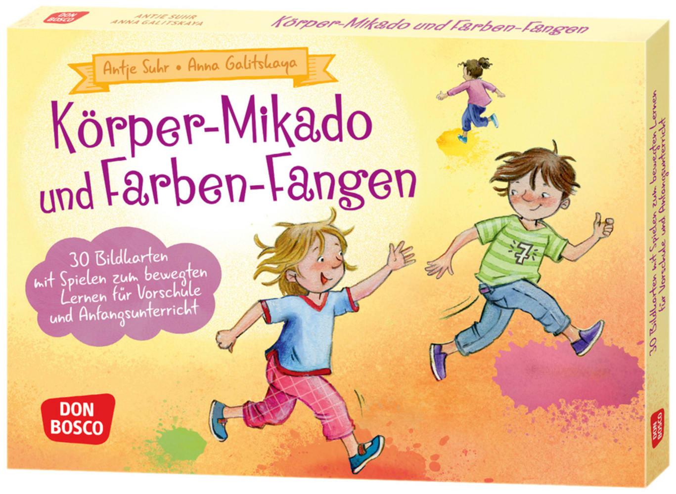Vorderes Coverbild Körper-Mikado und Farben-Fangen