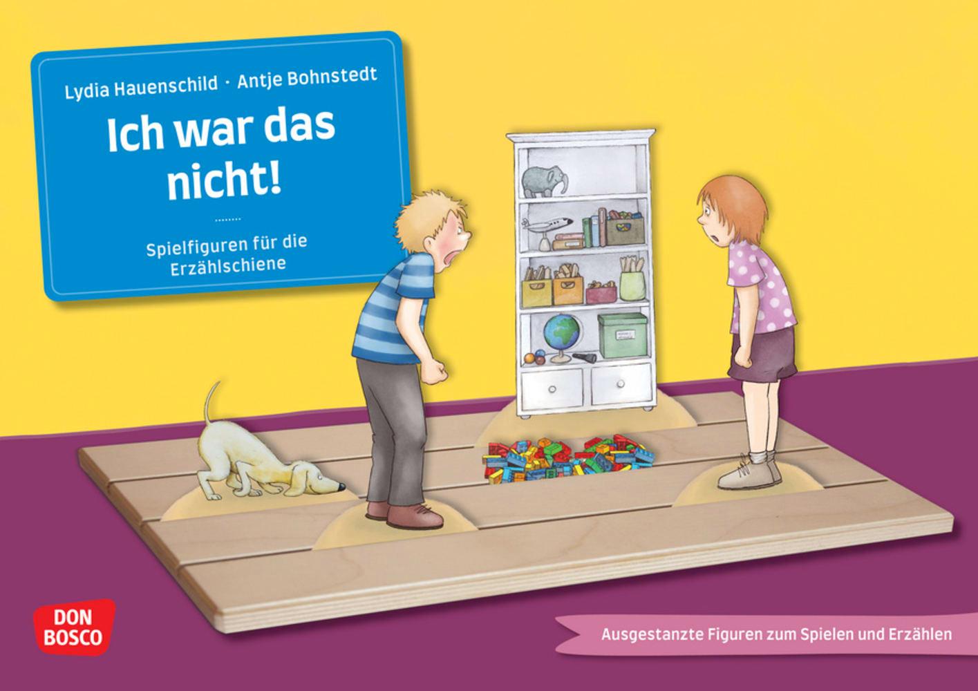 Vorderes Coverbild Ich war das nicht! Erzählschienen-Figurenset