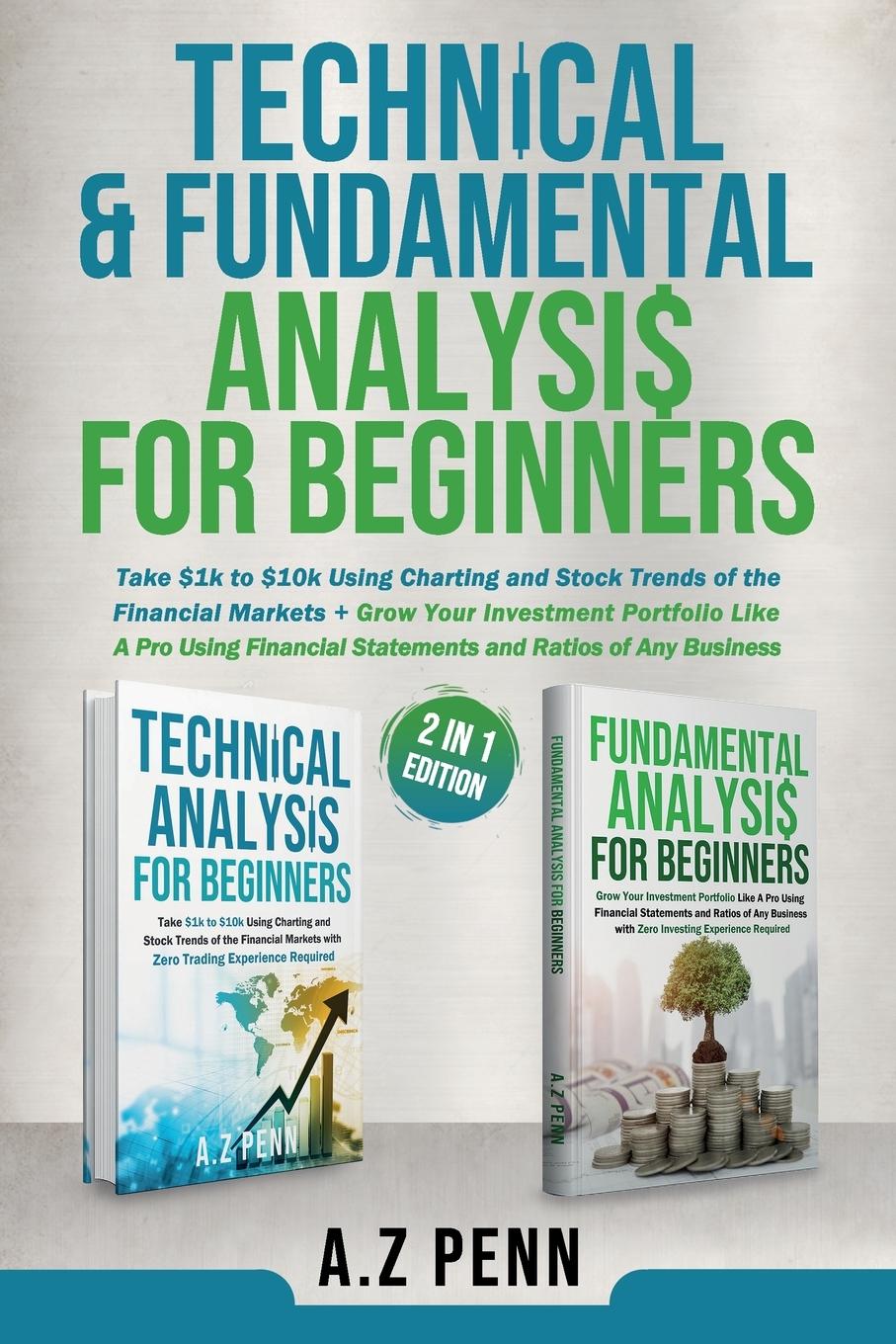 Vorderes Coverbild Technical & Fundamental Analysis for Beginners 2 in 1 Edition