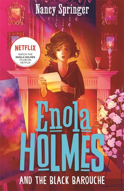 Vorderes Coverbild Enola Holmes and the Black Barouche (Book 7)