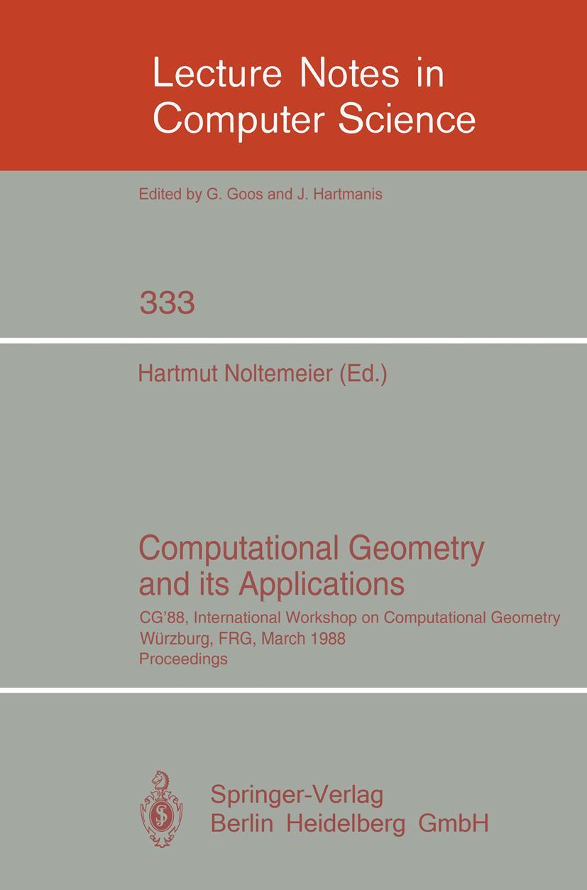 Vorderes Coverbild Computational Geometry and its Applications