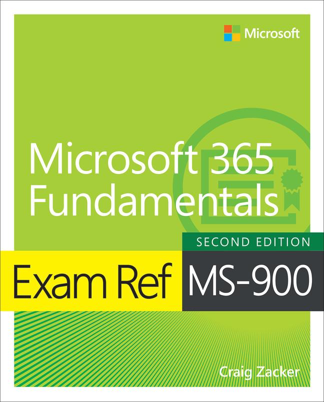 Vorderes Coverbild Exam Ref Ms-900 Microsoft 365 Fundamentals