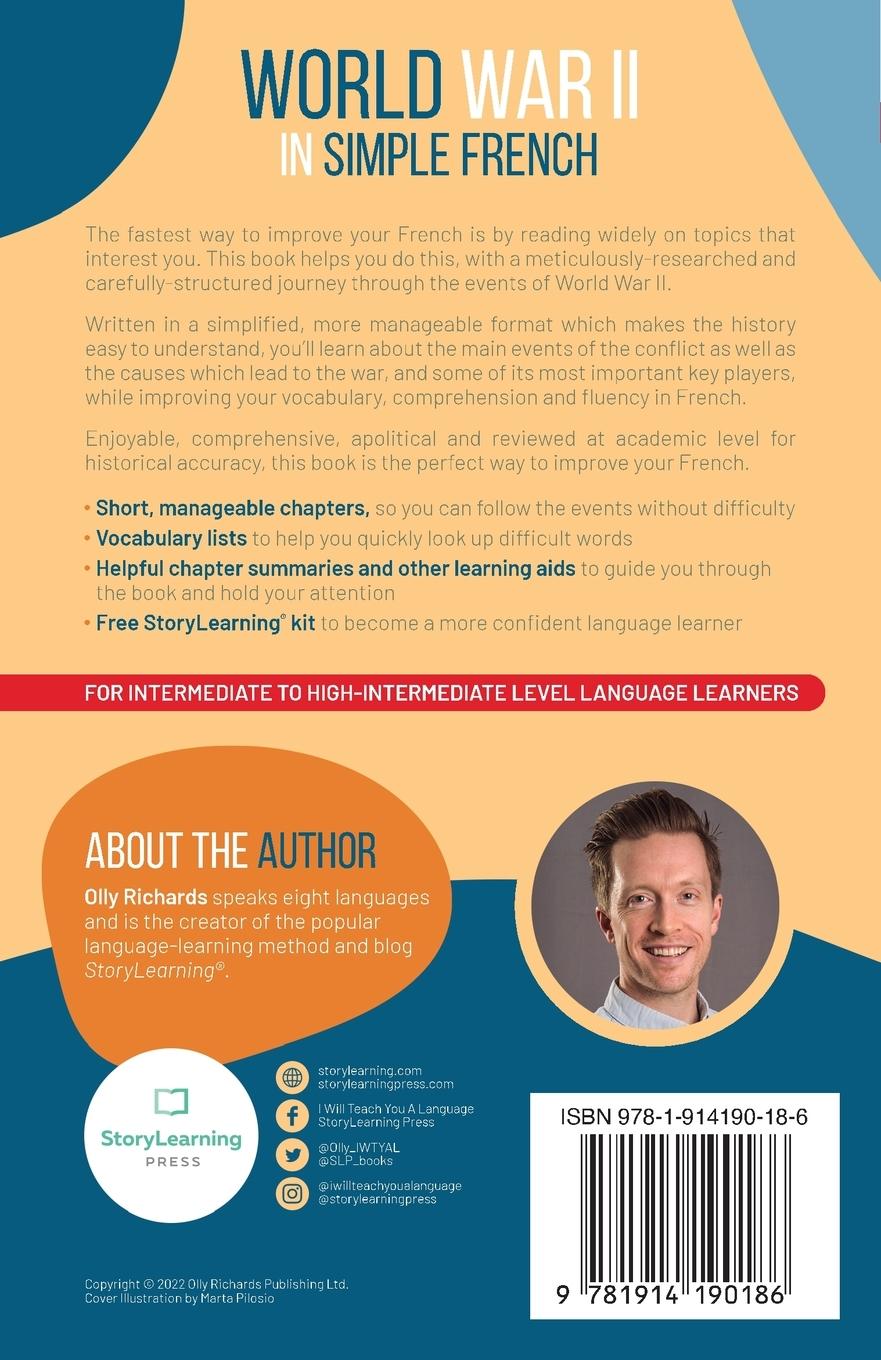 Rückseitencover World War II in Simple French