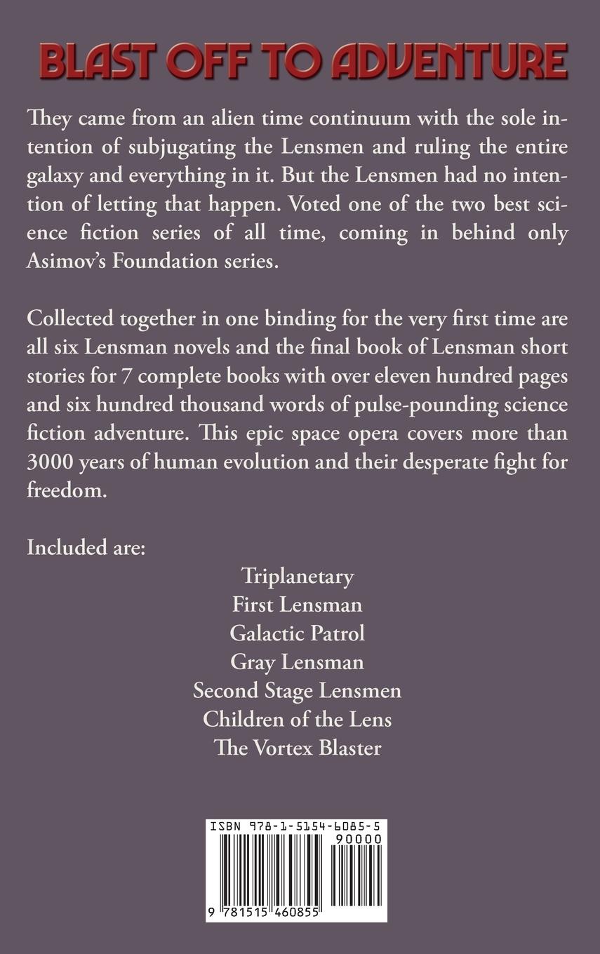 Rückseitencover The LENSMAN Super Pack