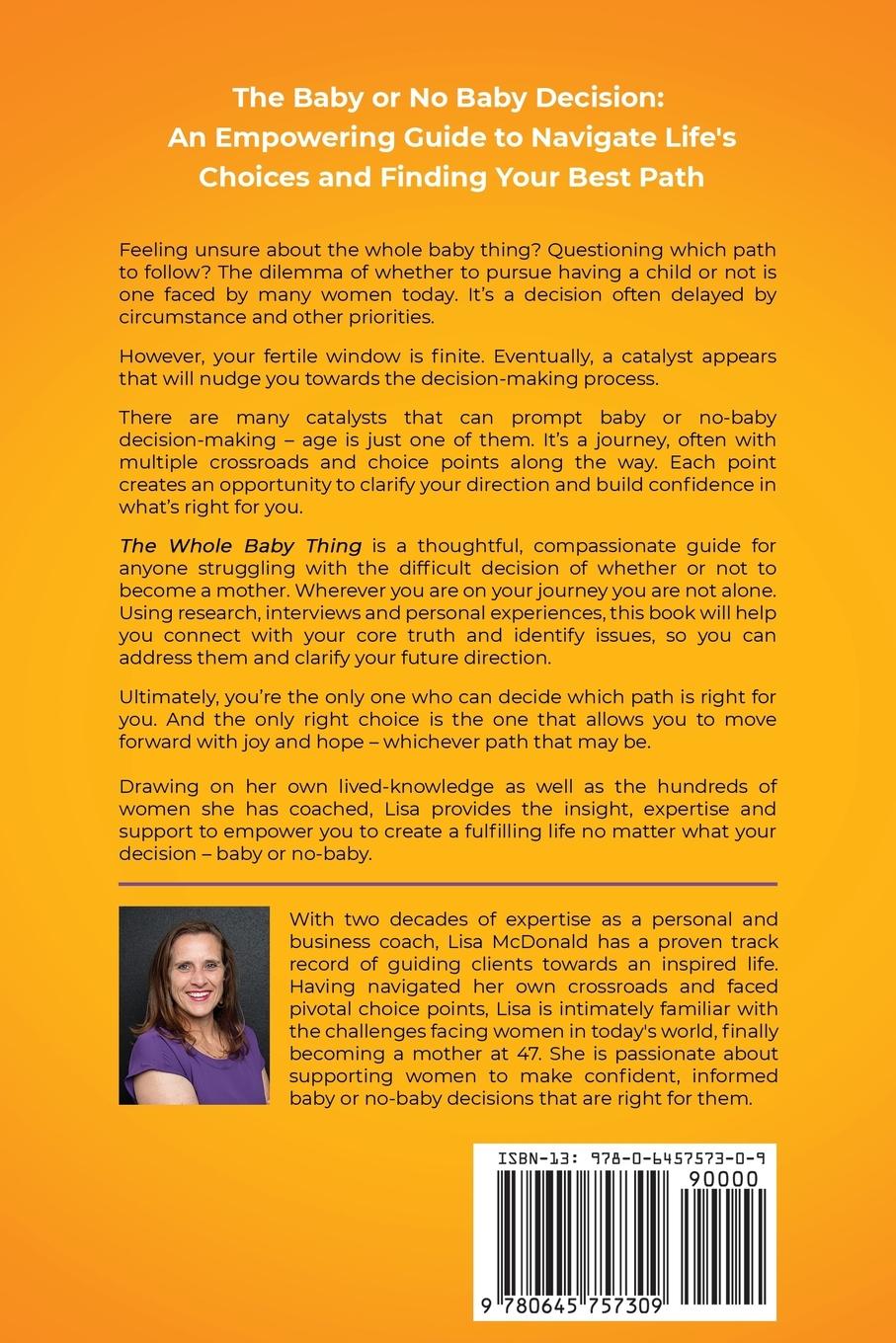 Rückseitencover The Whole Baby Thing