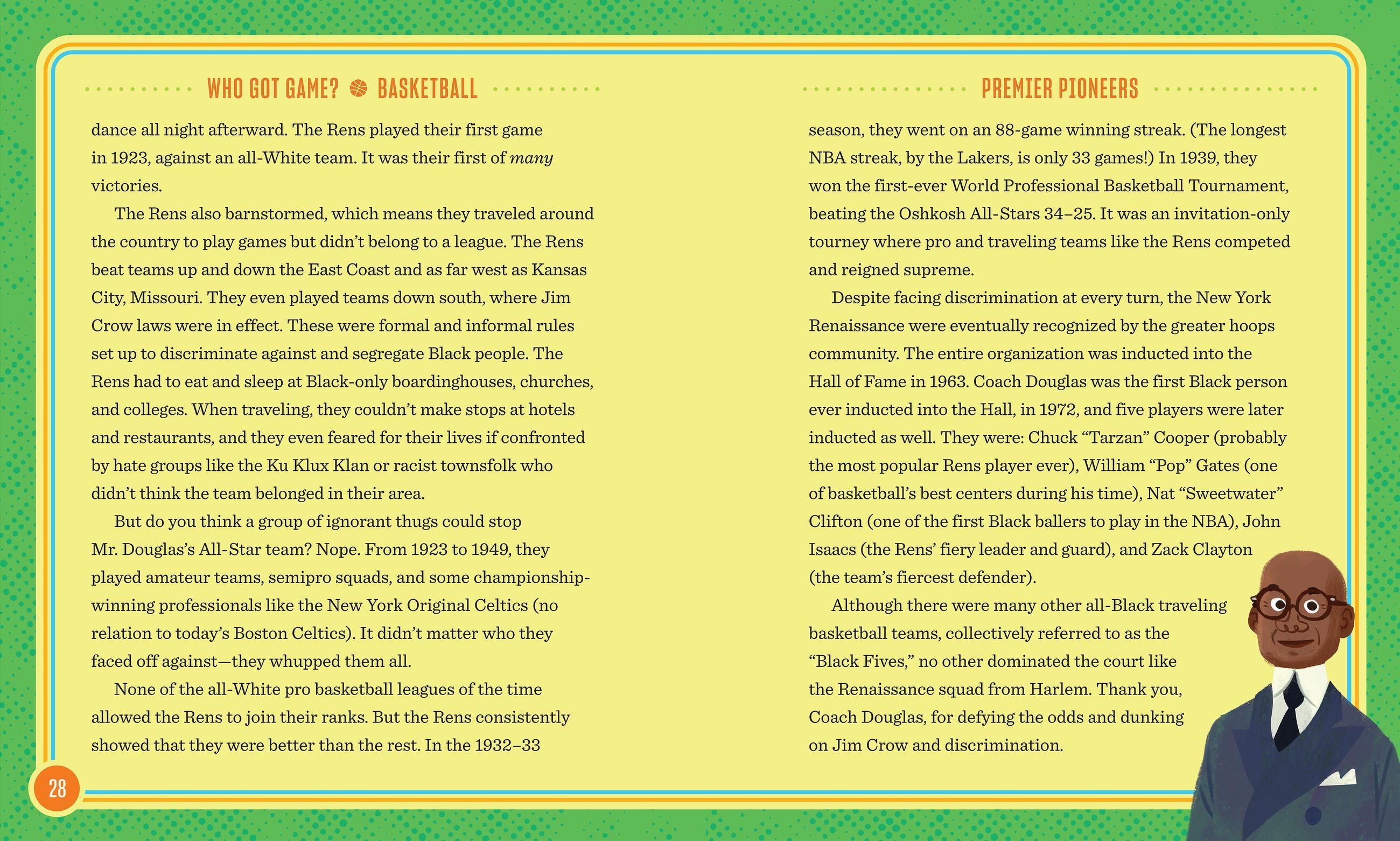 Beispielinhalt (Bild) Who Got Game?: Basketball