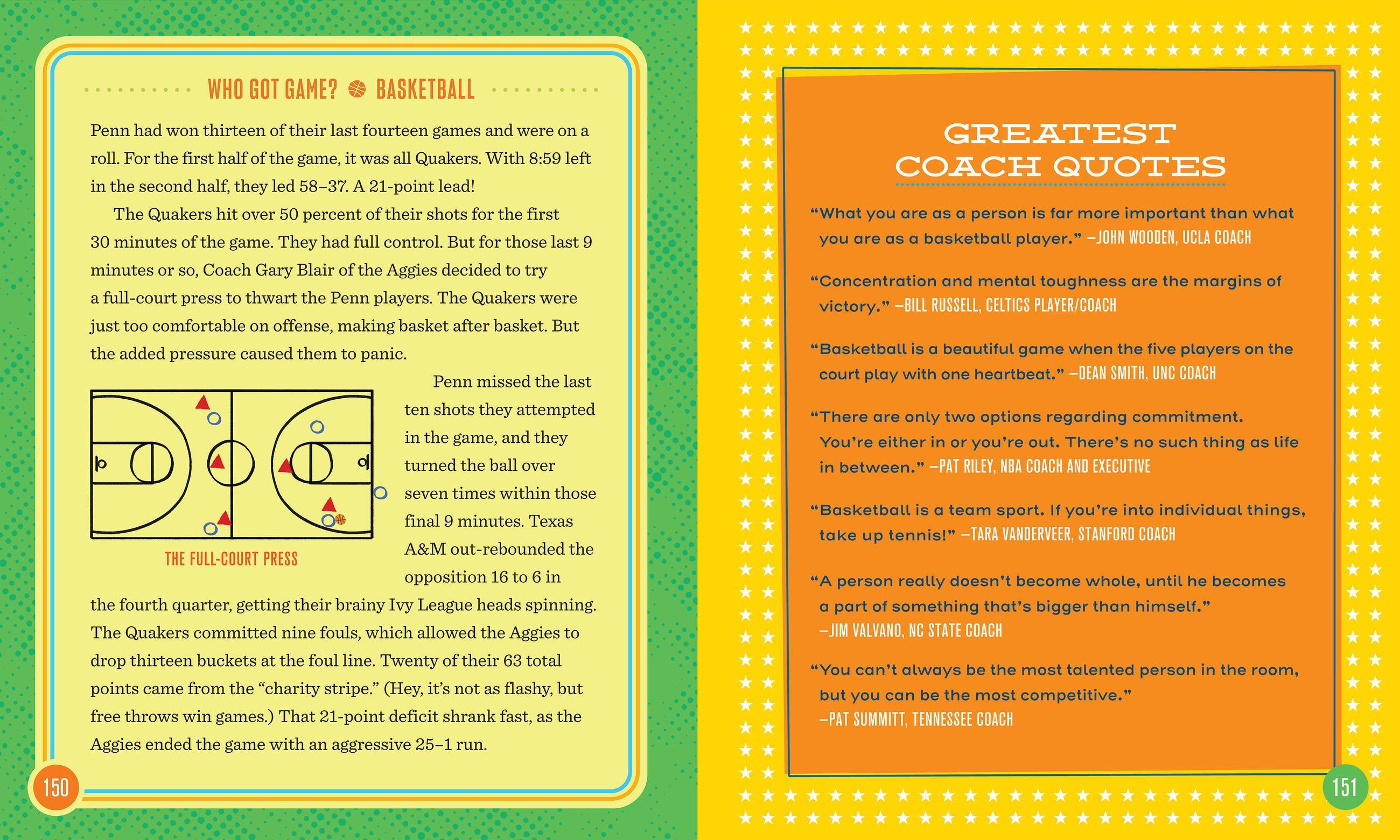 Beispielinhalt (Bild) Who Got Game?: Basketball