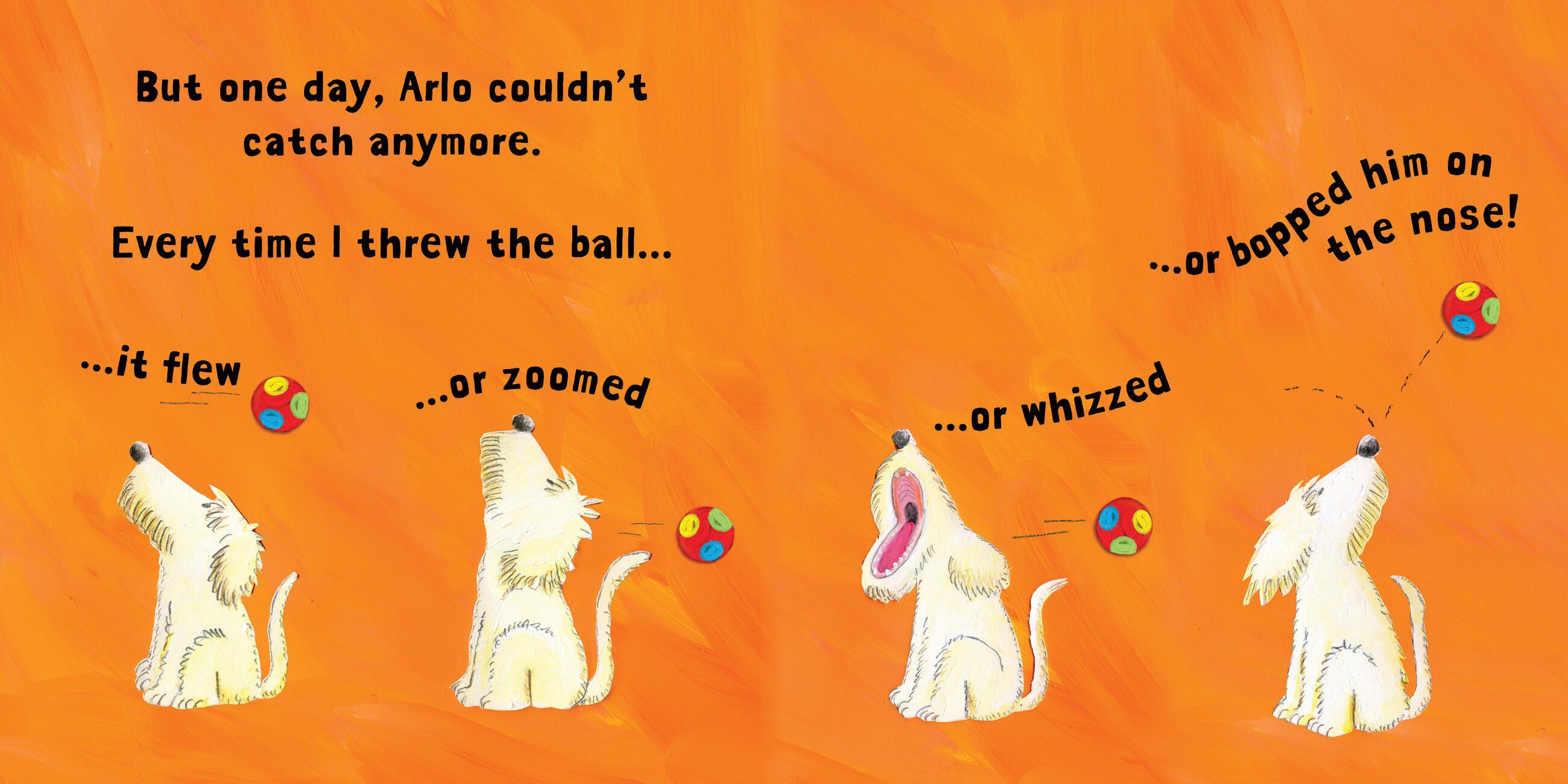 Beispielinhalt (Bild) Arlo Needs Glasses