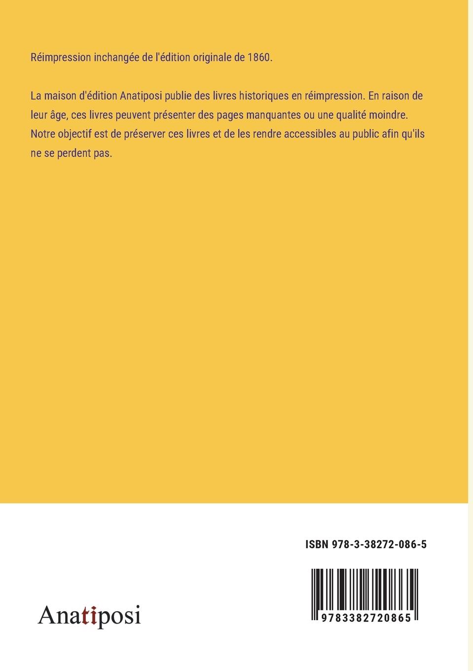 Rückseitencover Poésies inédites