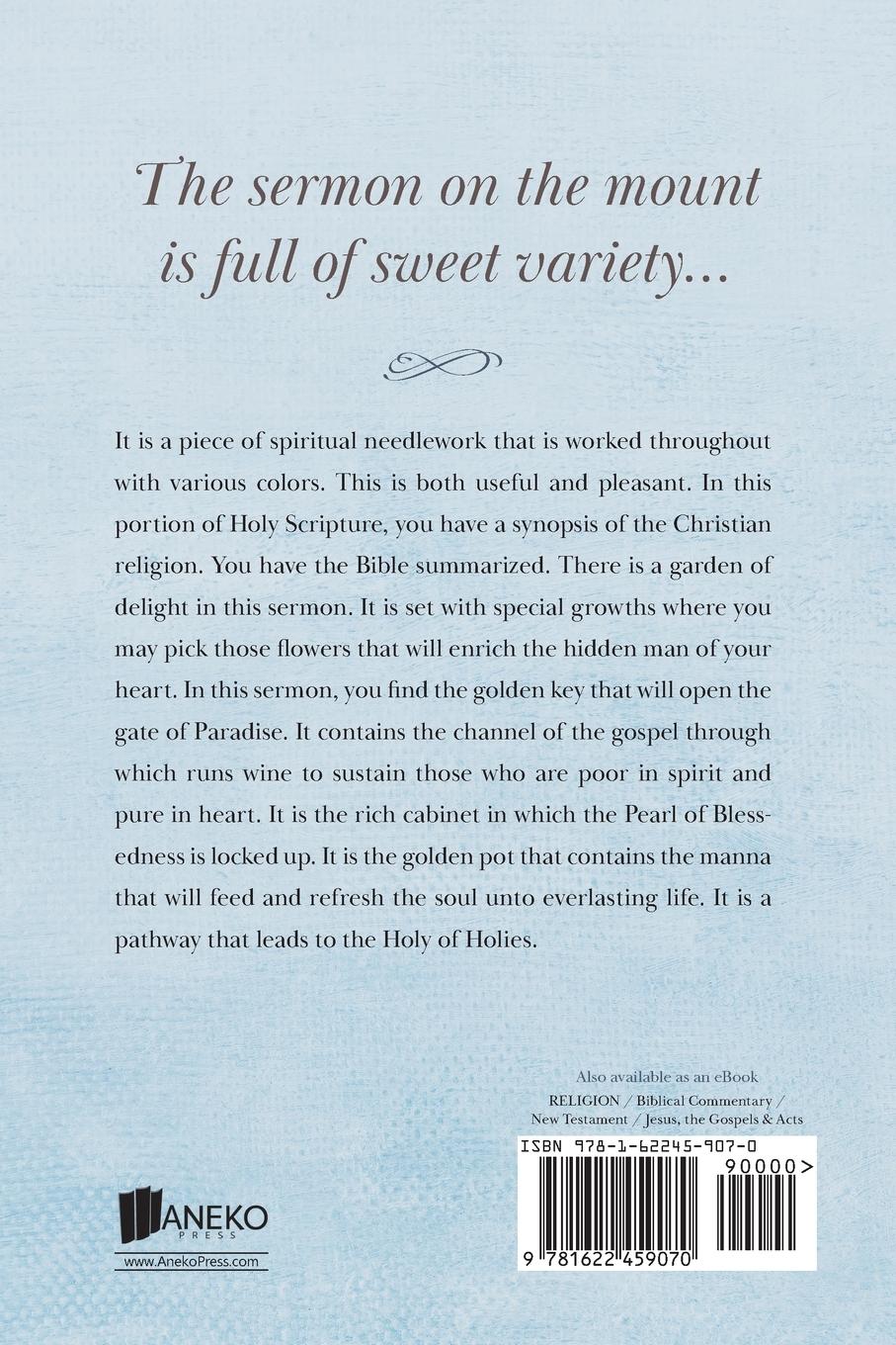 Rückseitencover The Beatitudes