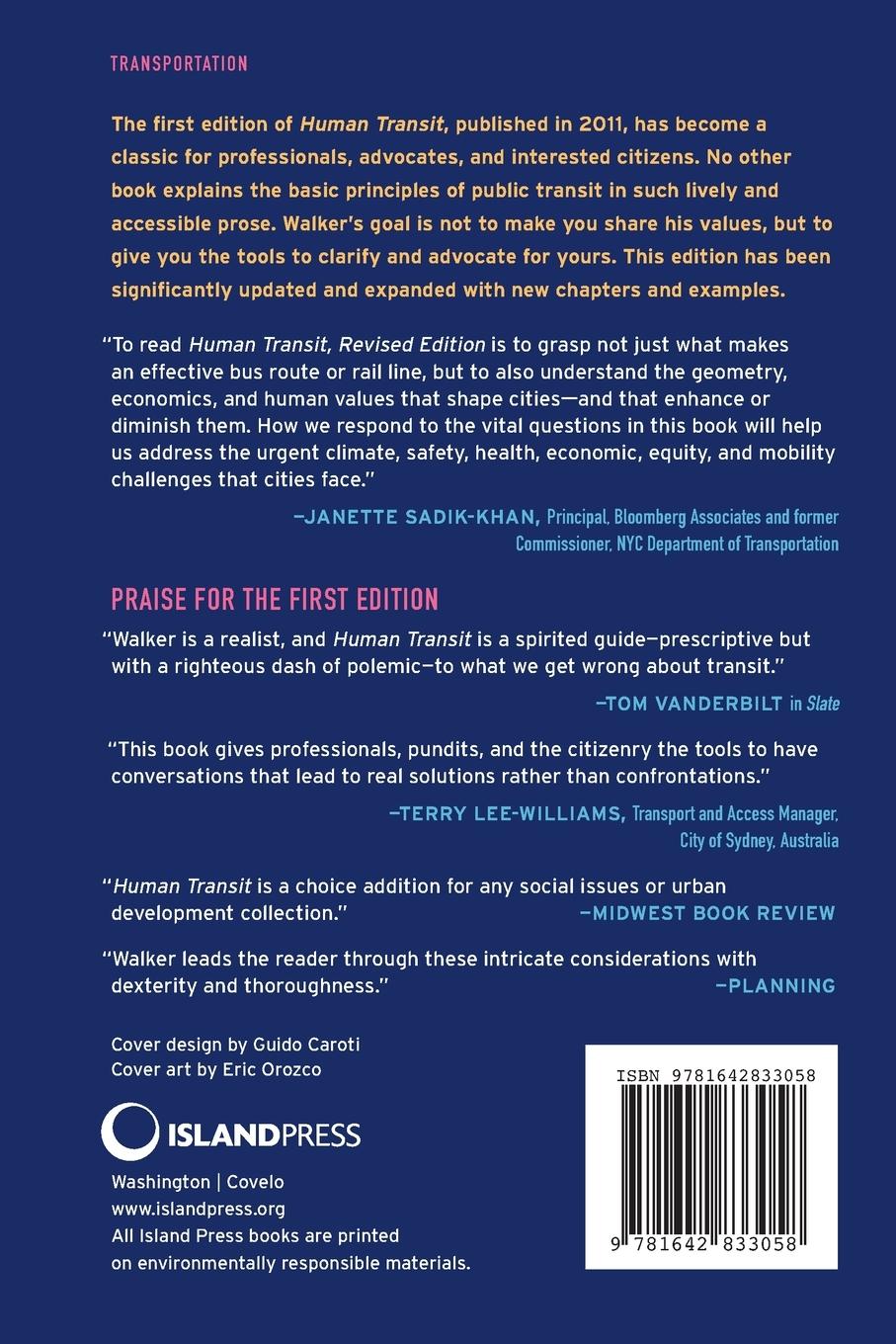 Rückseitencover Human Transit, Revised Edition