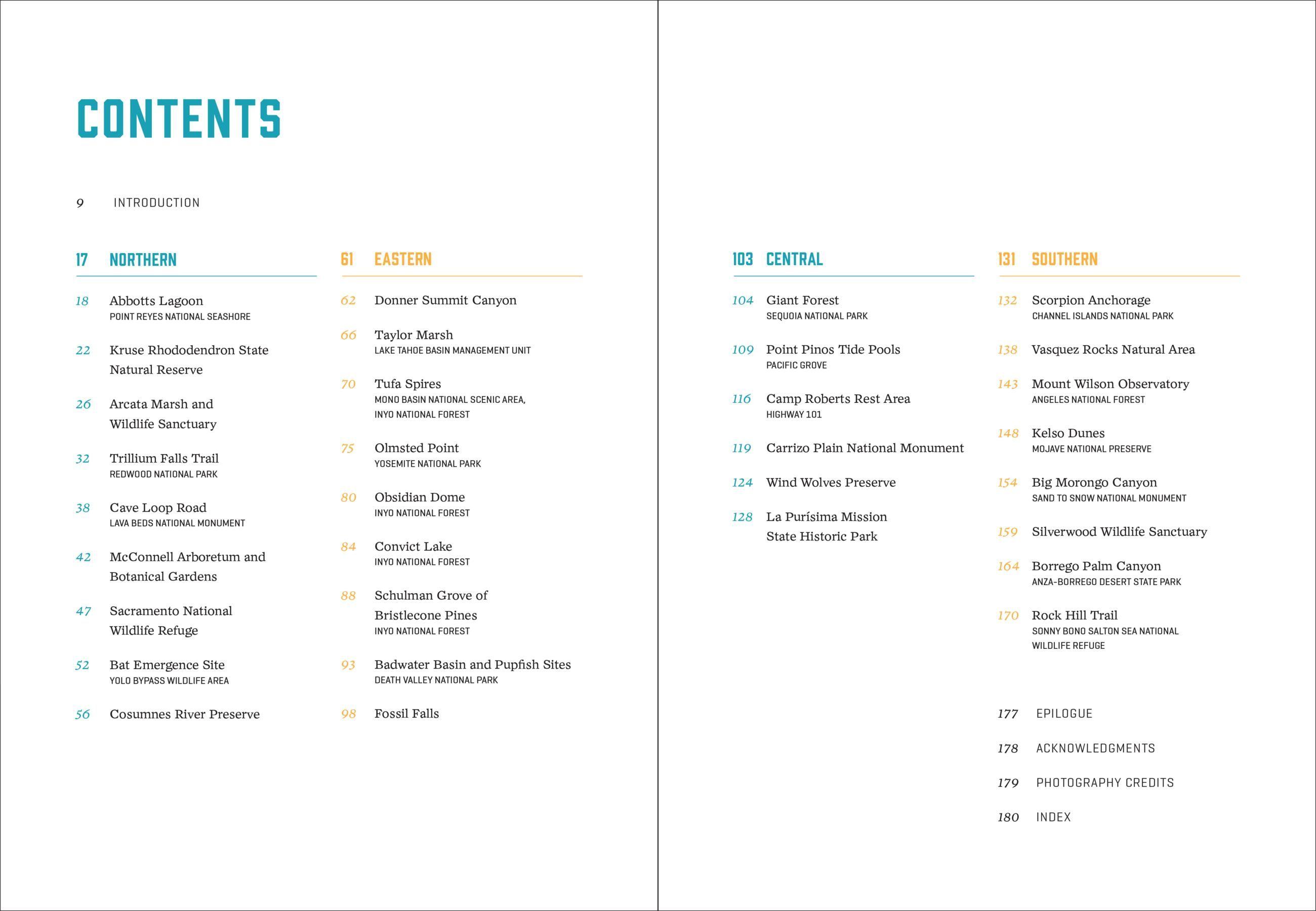 Beispielinhalt (Bild) California's Best Nature Walks