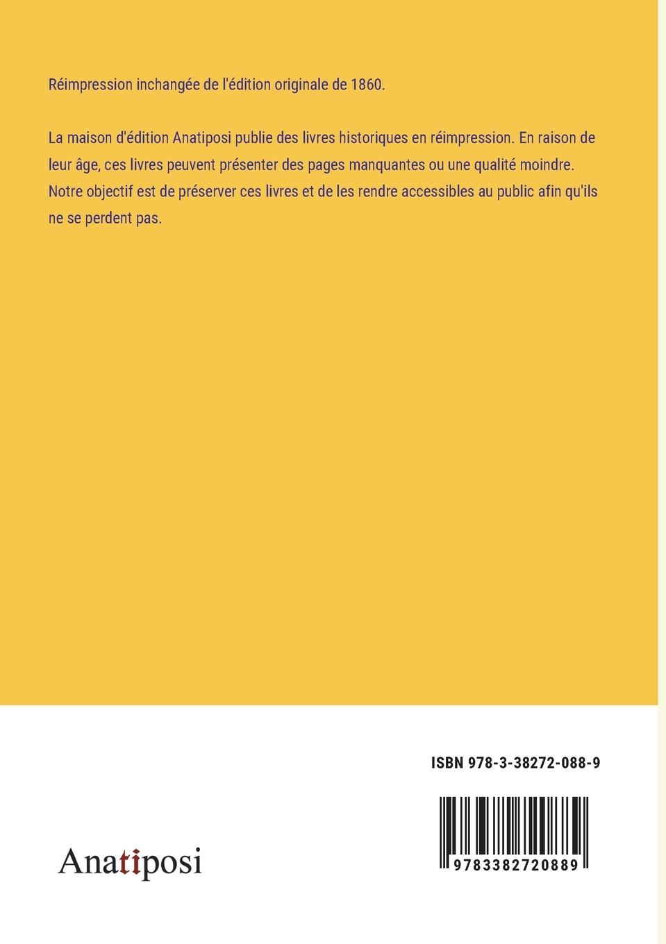 Rückseitencover Poésies