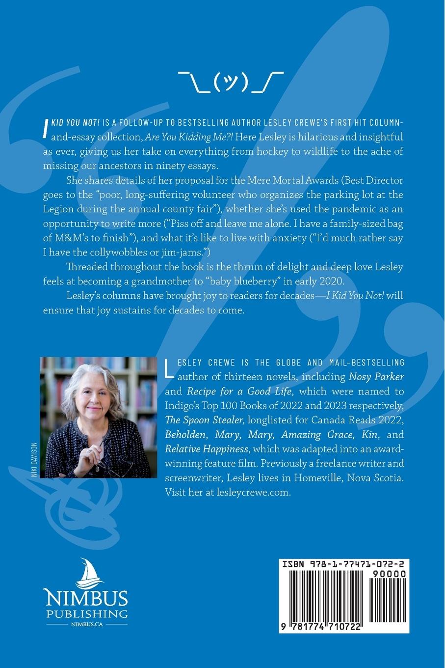 Rückseitencover I Kid You Not