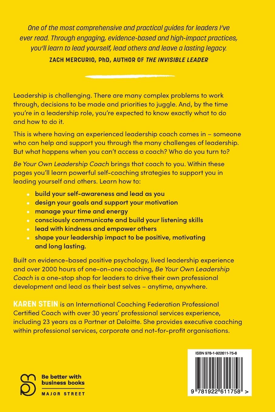 Rückseitencover Be Your Own Leadership Coach