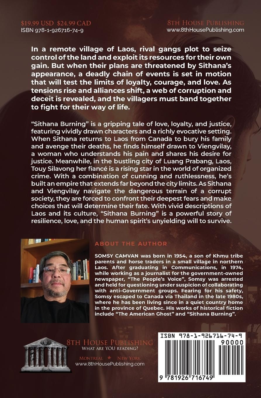 Rückseitencover Sithana Burning