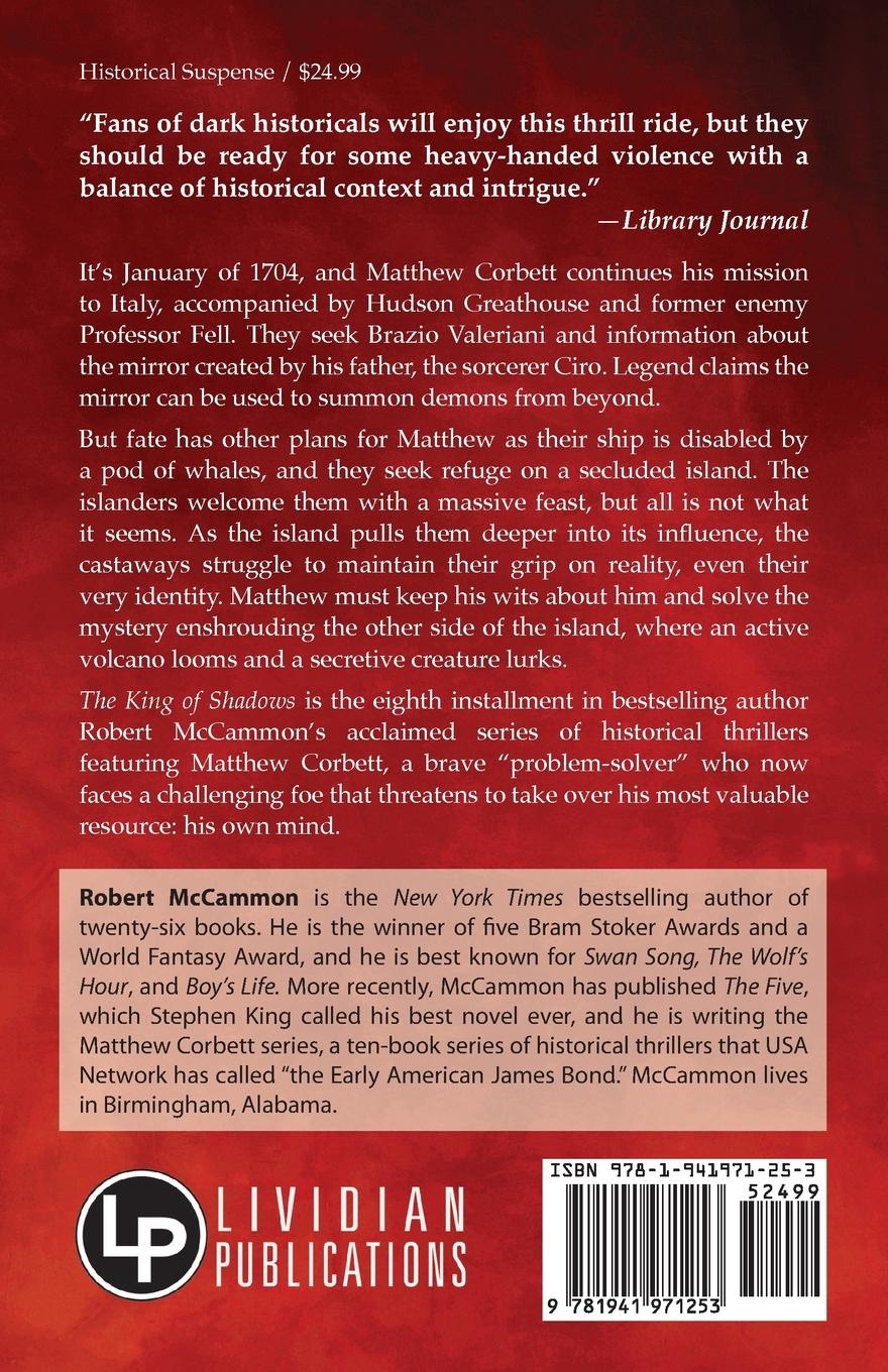 Rückseitencover The King of Shadows