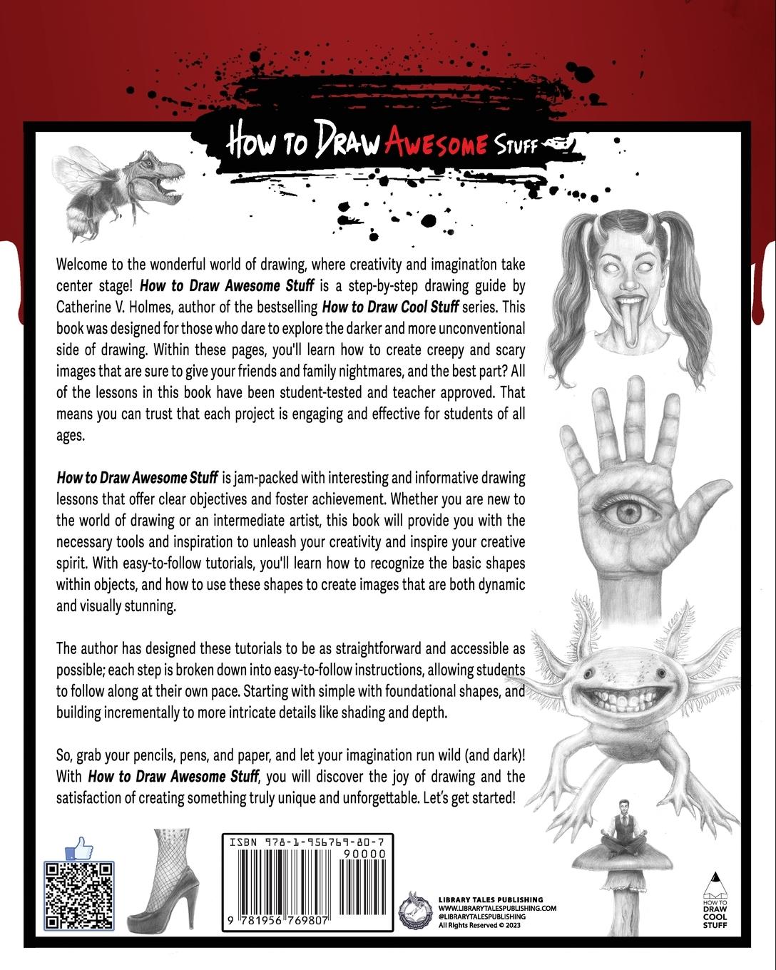 Rückseitencover How to Draw Awesome Stuff