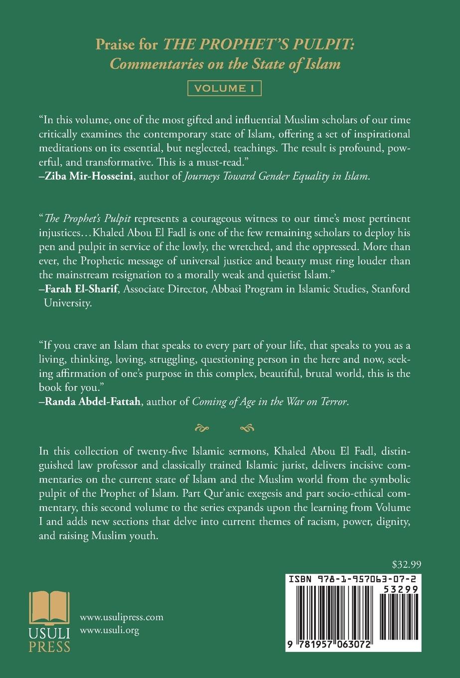 Rückseitencover The Prophet's Pulpit